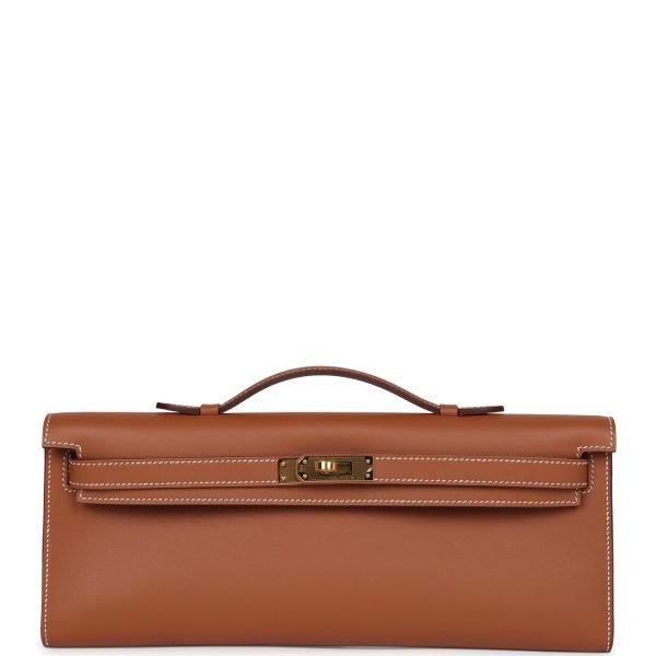 Hermes Kelly Cut Gold Swift Gold Hardware 71960 product photo 1