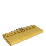 Hermes Kelly Cut Mimosa Matte Alligator Palladium Hardware 69806 product photo 6