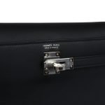 Hermes Kelly Danse Anate Black Swift Palladium Hardware 72663 product photo 7