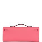 Hermes Kelly Cut Rose Azalee Swift Palladium Hardware 70139 product photo 4
