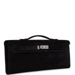 Hermes Kelly Cut Black Doblis Palladium Hardware 99125 product photo 2