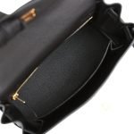 Hermes Kelly Retourne 25 Black Togo Gold Hardware 72838 product photo 8
