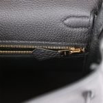 Hermes Kelly Retourne 25 Black Togo Gold Hardware 72838 product photo 9