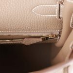 Hermes Kelly Retourne 32 Etoupe Togo Gold Hardware 72450 product photo 9
