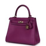Hermes Kelly Retourne 25 Anemone Swift Permabrass Hardware 70439 product photo 3