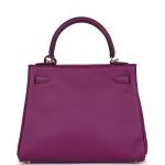 Hermes Kelly Retourne 25 Anemone Swift Permabrass Hardware 70439 product photo 5