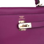 Hermes Kelly Retourne 25 Anemone Swift Permabrass Hardware 70439 product photo 7