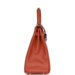 Hermes Kelly Retourne 32 Blush Verso Evercolor Palladium Hardware 72197 product photo 4