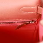 Hermes Kelly Retourne 32 Blush Verso Evercolor Palladium Hardware 72197 product photo 9