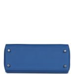 Hermes Kelly Retourne 25 Bleu France Swift Palladium Hardware 70942 product photo 6