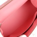 Hermes Kelly Sellier 25 Rose Confetti Epsom Palladium Hardware 70138 product photo 8