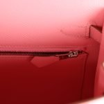 Hermes Kelly Sellier 25 Rose Confetti Epsom Palladium Hardware 70138 product photo 9