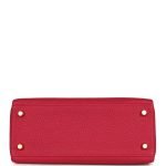 Hermes Kelly Retourne 25 Framboise Togo Gold Hardware 70217 product photo 6