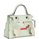 Hermes “quelle Idolle” Picto Kelly Doll Vert Fizz Epsom Palladium Hardware 71276 product photo 2