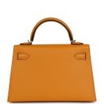 Hermes Kelly Sellier 20 Moutarde Chevre Palladium Hardware 69808 product photo 5