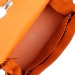 Hermes Kelly Retourne 28 Orange Togo Palladium Hardware 69853 product photo 8