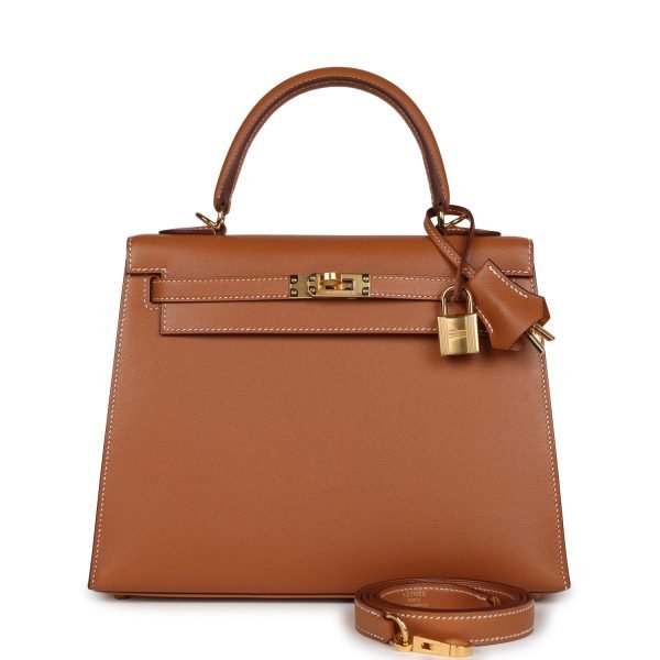 Hermes Kelly Sellier 25 Gold Madame Gold Hardware 72037 product photo 1