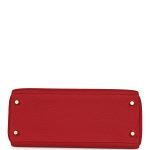 Hermes Kelly Retourne 28 Vermillion Clemence Gold Hardware 70378 product photo 6
