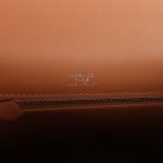 Hermes Kelly Sellier 25 Gold Swift And Ecru Toile Palladium Hardware 72035 product photo 7