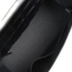 Hermes Kelly Sellier 28 Black Shiny Niloticus Crocodile Palladium Hardware 72963 product photo 8