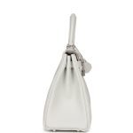 Hermes Kelly Retourne 28 Gris Pale Togo Palladium Hardware 72237 product photo 4