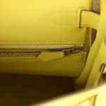 Hermes Kelly Retourne 28 Lime Evercolor Palladium Hardware 69805 product photo 9