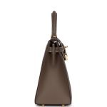 Hermes Kelly Sellier 28 Etoupe Epsom Gold Hardware 72449 product photo 4