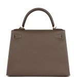 Hermes Kelly Sellier 28 Etoupe Epsom Gold Hardware 72449 product photo 5