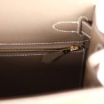 Hermes Kelly Sellier 28 Etoupe Epsom Gold Hardware 72449 product photo 9