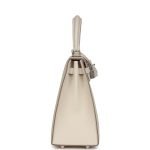 Hermes Kelly Sellier 25 Craie Epsom Palladium Hardware 69606 product photo 4