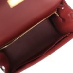 Hermes Kelly Sellier 28 Rouge H Epsom Gold Hardware 70410 product photo 9