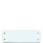 Hermes Kelly Sellier 20 Bleu Brume Chevre Gold Hardware 70679 product photo 6