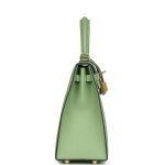Hermes Kelly Sellier 25 Vert Criquet Epsom Gold Hardware 71316 product photo 4