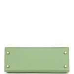 Hermes Kelly Sellier 25 Vert Criquet Epsom Gold Hardware 71316 product photo 6