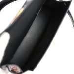 Hermes Kelly Sellier 20 Black Shiny Alligator Gold Hardware 72794 product photo 8