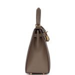 Hermes Kelly Sellier 25 Etoupe Epsom Gold Hardware 72411 product photo 4