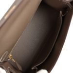 Hermes Kelly Sellier 25 Etoupe Epsom Gold Hardware 72411 product photo 8