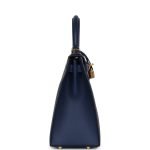 Hermes Kelly Sellier 28 Bleu Navy Epsom Gold Hardware 71238 product photo 4