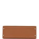 Hermes Kelly Sellier 32 Gold Epsom Palladium Hardware 72967 product photo 6