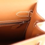 Hermes Kelly Sellier 32 Gold Epsom Palladium Hardware 72967 product photo 8