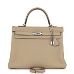 Hermes Kelly Retourne 35 Trench Togo Palladium Hardware 130954 product photo 1