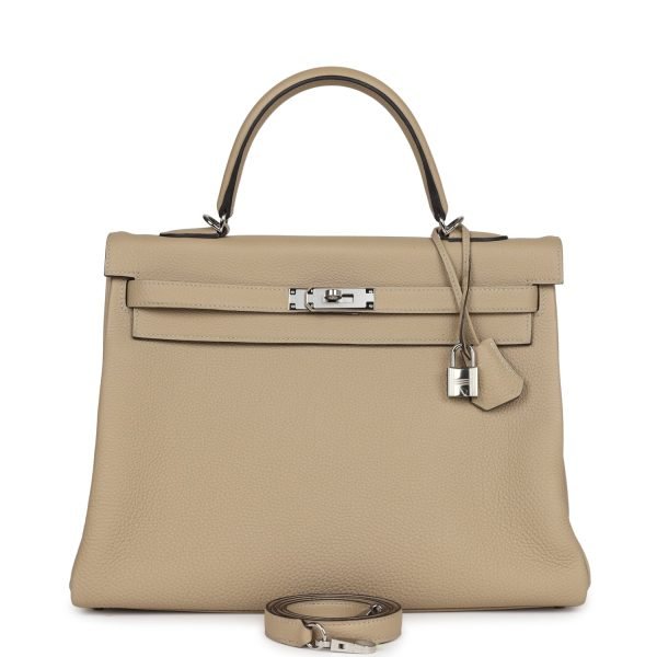 Hermes Kelly Retourne 35 Trench Togo Palladium Hardware 130954 product photo 1