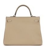 Hermes Kelly Retourne 35 Trench Togo Palladium Hardware 130954 product photo 4