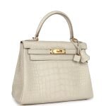 Hermes Kelly Retourne 28 Beton Matte Alligator Gold Hardware 128677 product photo 2