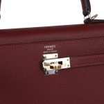Hermes Kelly Sellier 25 Rouge H Epsom Electrum Hardware 128904 product photo 6