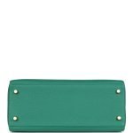 Hermes Kelly Retourne 28 Vert Vertigo Clemence Gold Hardware 130857 product photo 5
