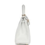 Hermes Kelly Retourne 25 New White Swift Gold Hardware 128648 product photo 3