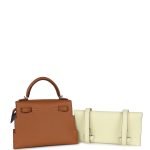 Hermes “quelle Idolle” Picto Kelly Doll Gold, Bleu Zanzibar, Jaune Milton And Orange Field Epso product photo 6