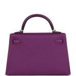 Hermes Kelly Sellier 20 Anemone Epsom Gold Hardware 151840 product photo 4