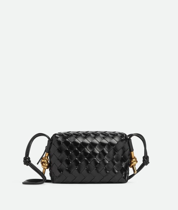 Bottega Veneta Mini Ring Camera Bag – Polished Leather